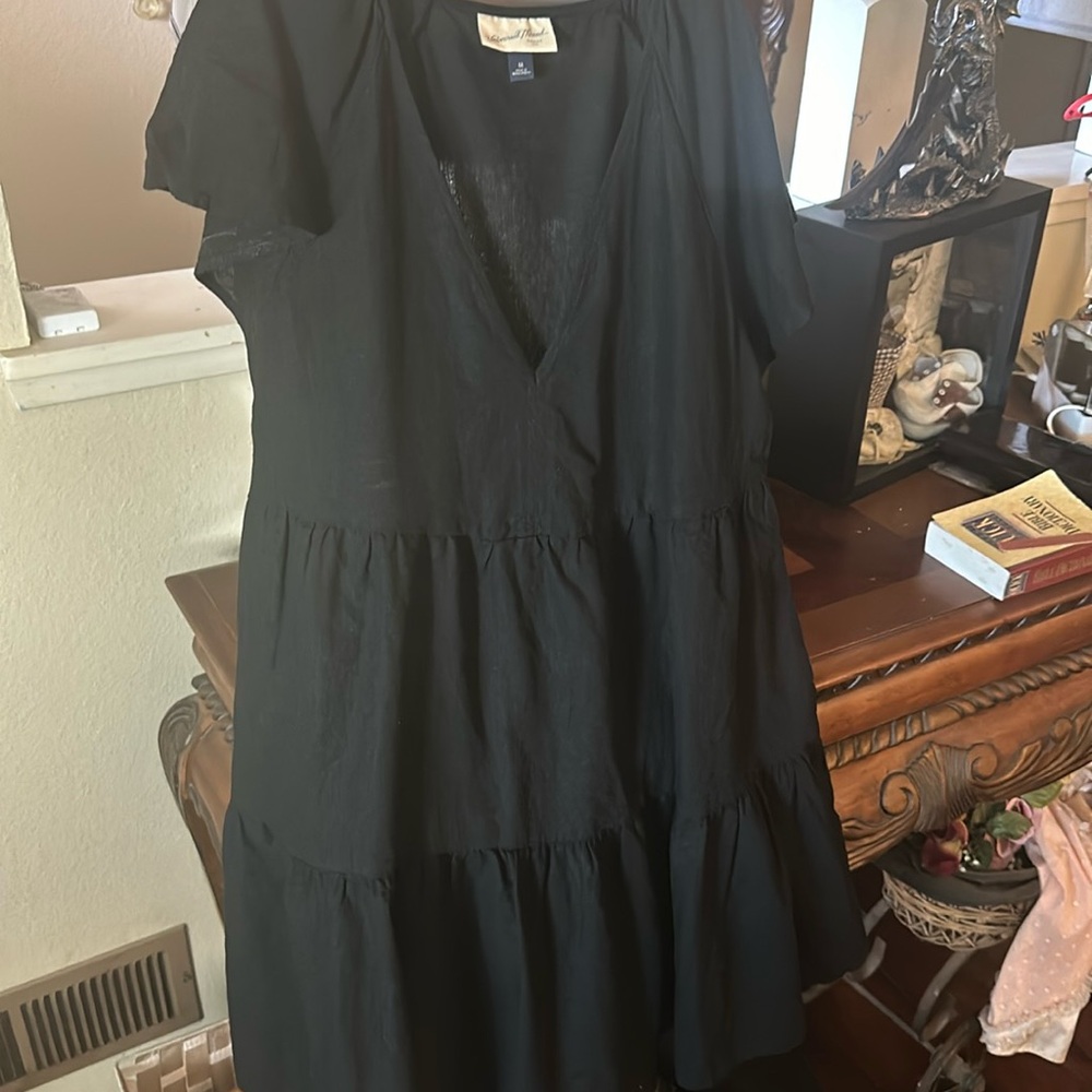 Universal Thread flutter sleeve dress